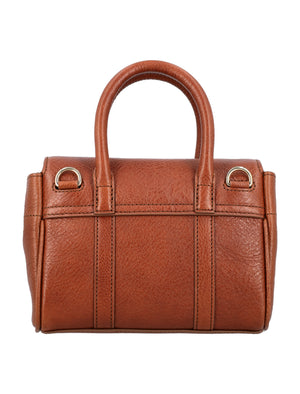 MULBERRY Chic Mini Bayswater Leather Satchel