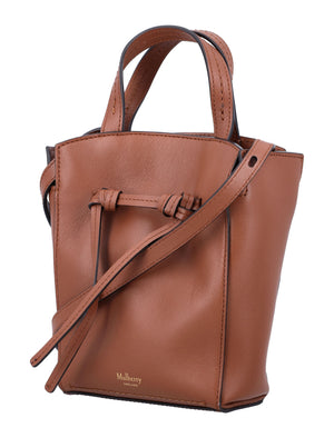 MULBERRY Chic Mini Tote with Knot Detail - Bright Oak