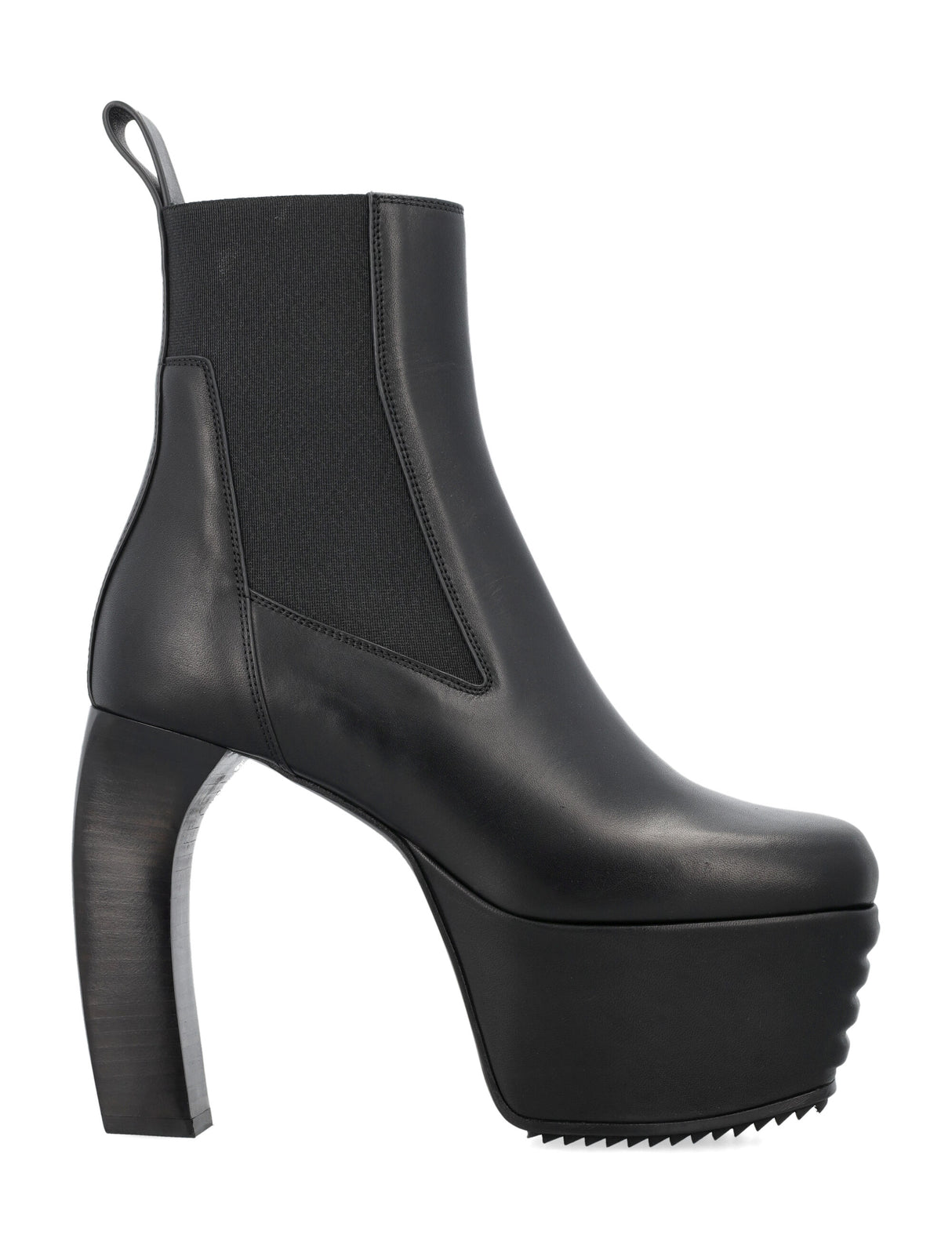 RICK OWENS Banana Platform Leather Boots