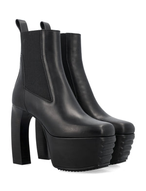 RICK OWENS Banana Platform Leather Boots