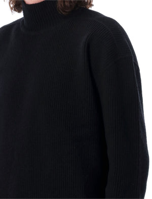 RICK OWENS Luxurious Wool Turtleneck Sweater