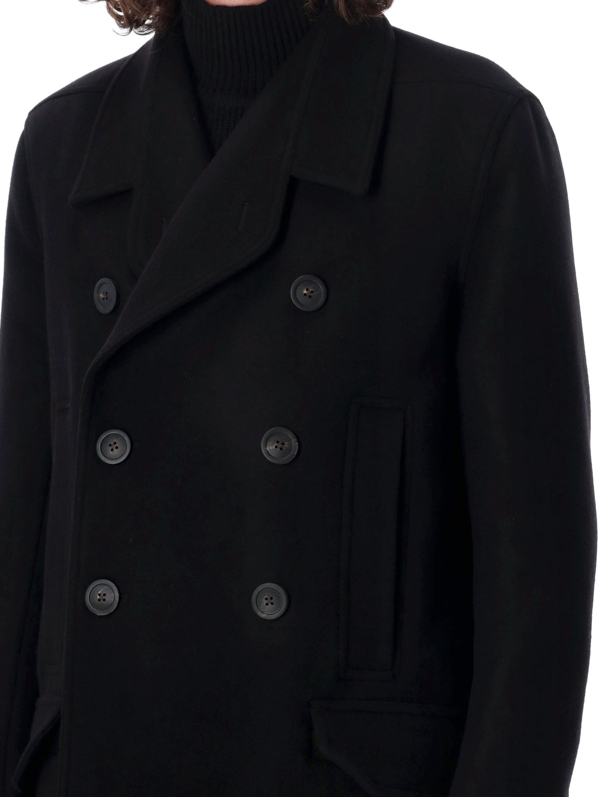 RICK OWENS Elite Officer Wool Jacket