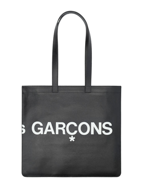 COMME DES GARÇONS WALLET Urban Luxe Leather Tote Bag 36x33cm