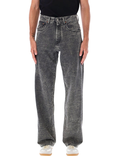 MM6 MAISON MARGIELA Relaxed Wide-Leg Denim Pants - Size 30