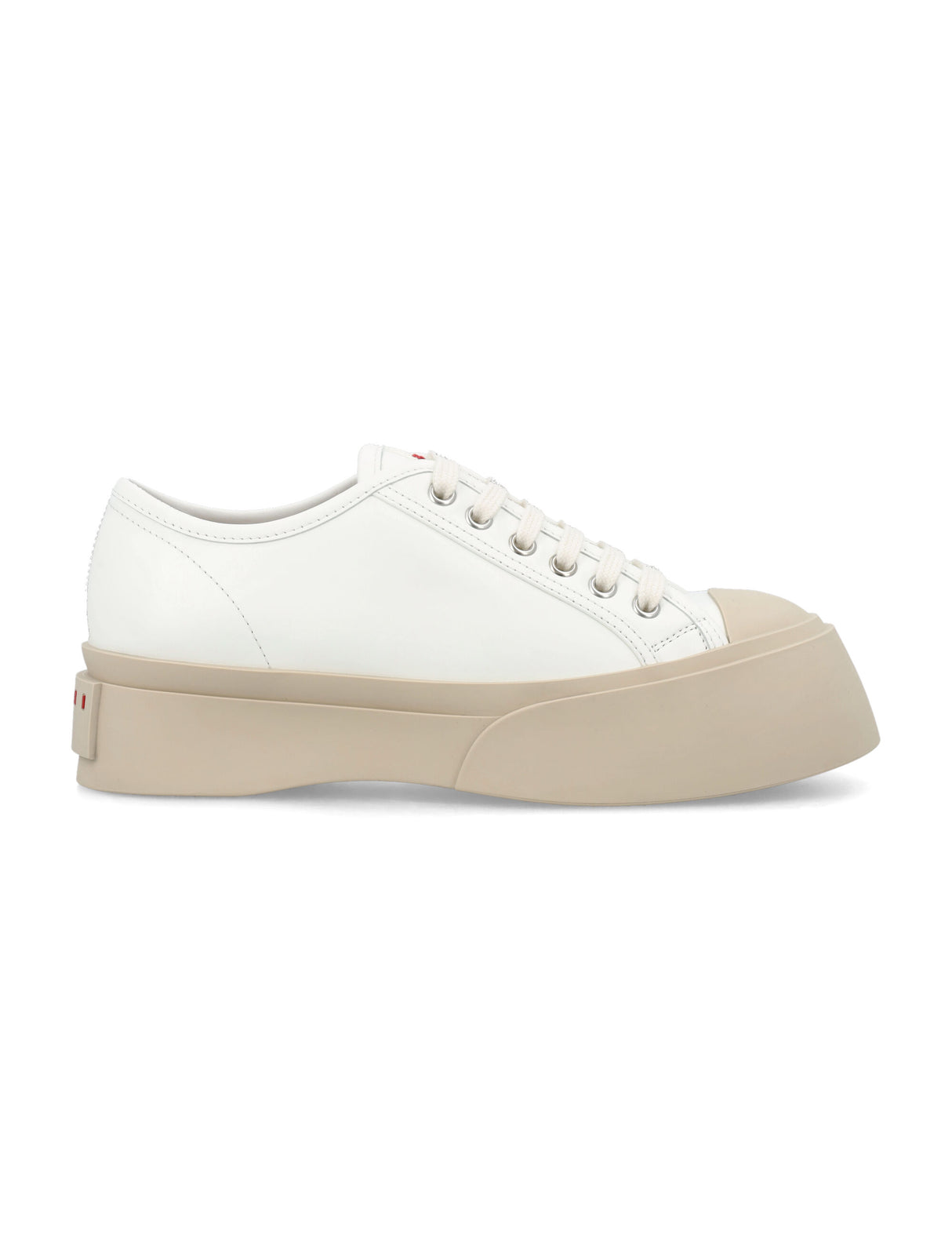 MARNI Pablo Lace-Up Leather Sneakers