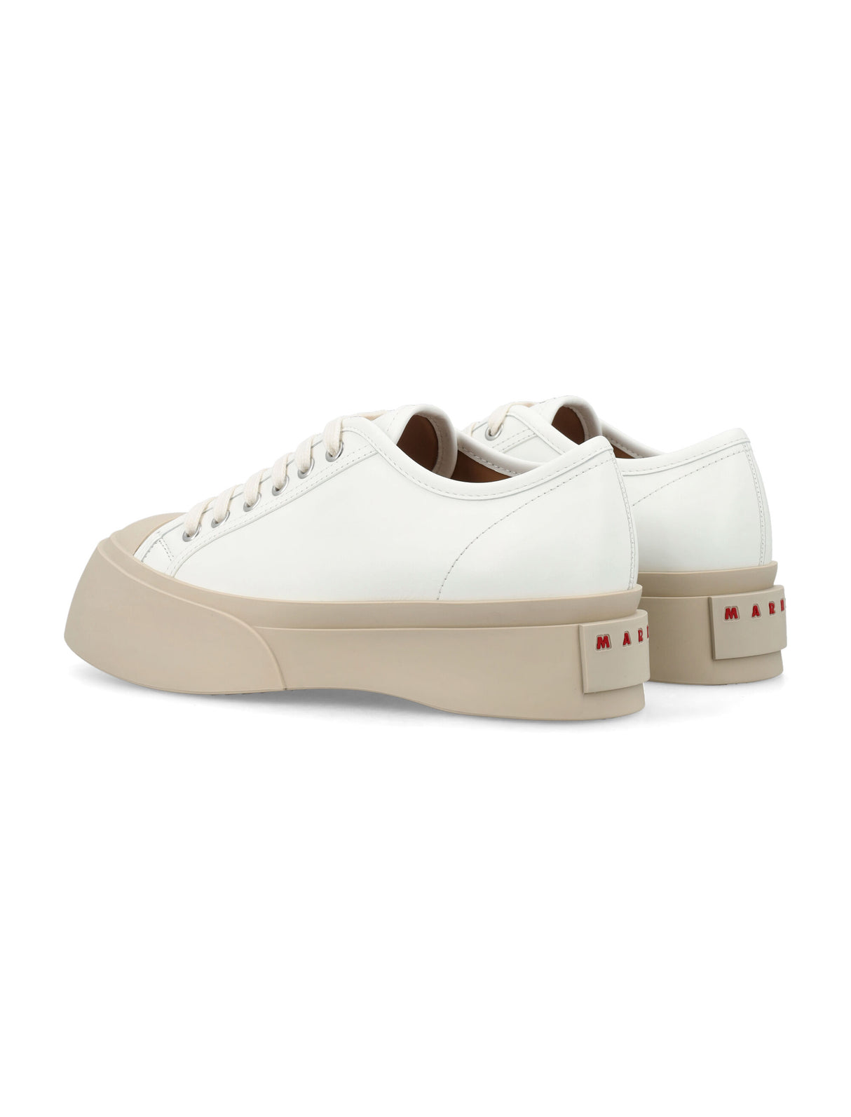 MARNI Pablo Lace-Up Leather Sneakers