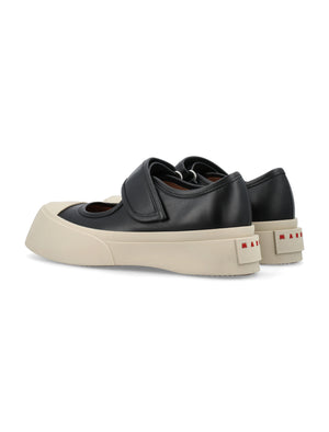 MARNI Chic Pablo Maryjane Leather Sneakers