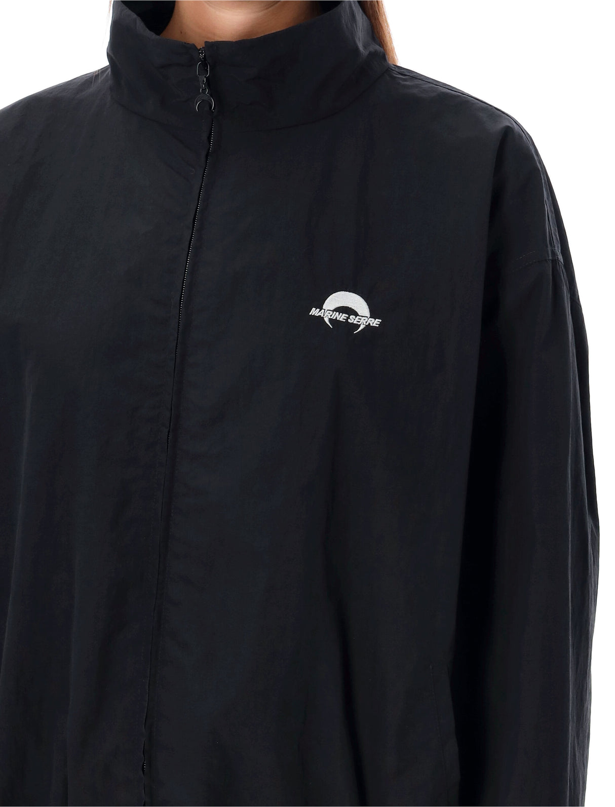 MARINE SERRE Nylon Track Jacket for Men - Sizes M & L Available