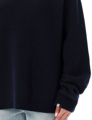 EXTREME CASHMERE Luxury Ribbed Cashmere Sweater