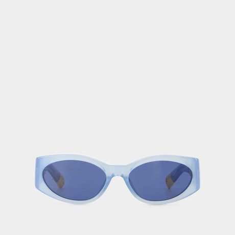 JACQUEMUS Chic Mini Oval Sunglasses