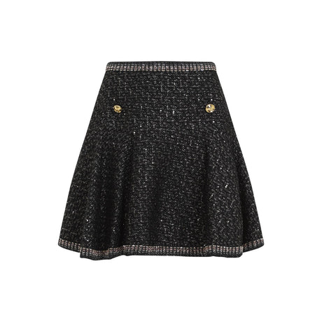 GIAMBATTISTA VALLI Chic Boucle Loop Mini Skirt for Women