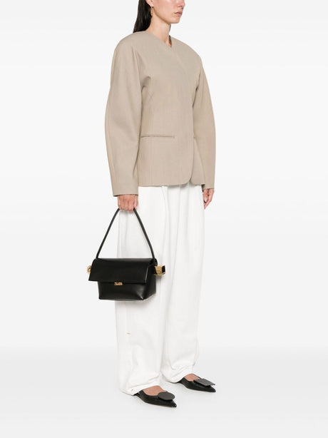 JACQUEMUS Mini Round Shopping Bag