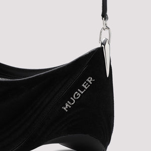 MUGLER Curve Mini Handbag - 23cm x 15cm x 11cm