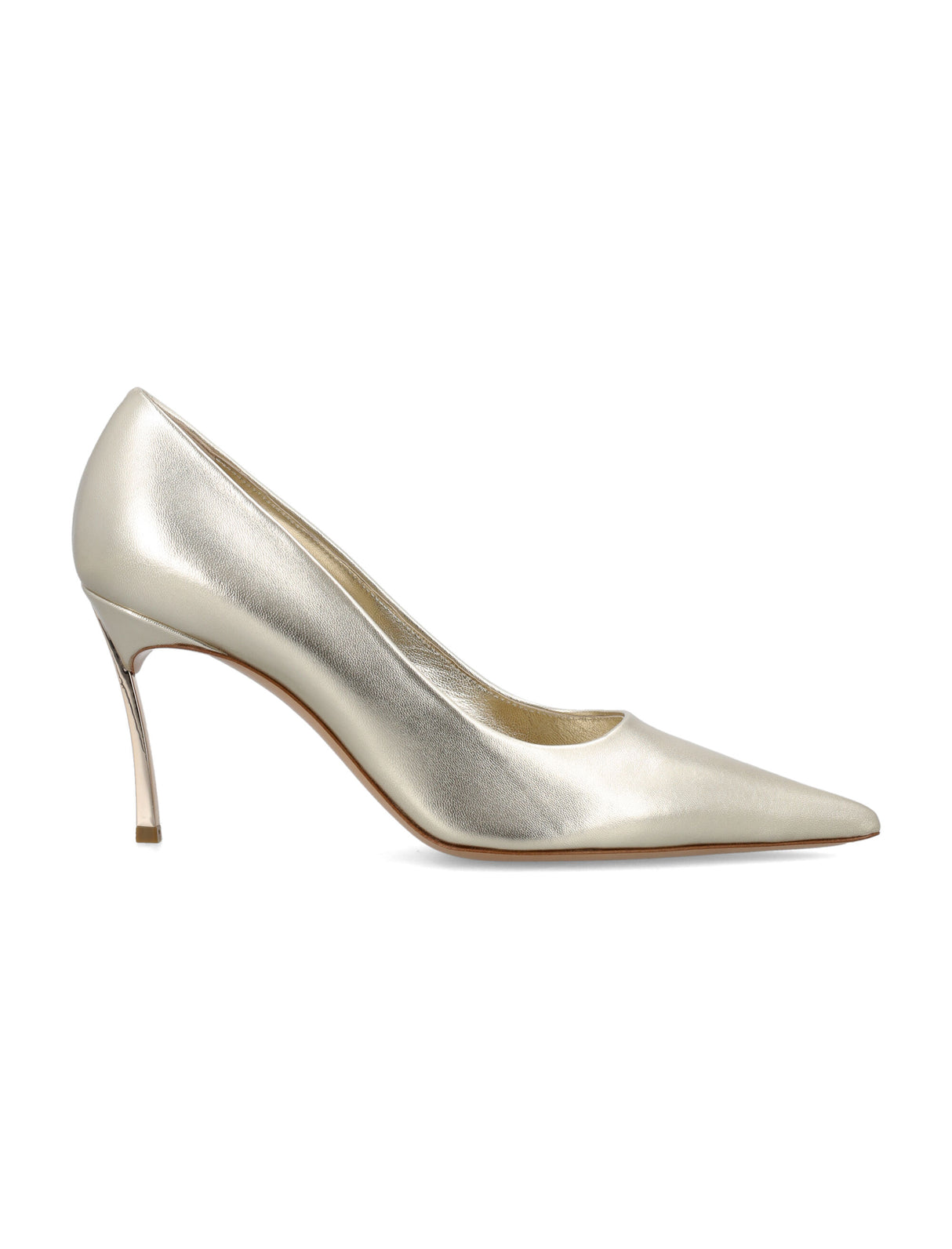 CASADEI Flash Goldust Pointed Toe Pumps for Women - SS24