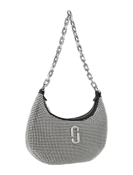 Túi đeo chéo nhỏ Rhinestone với hạt lấp lánh dành cho phụ nữ, thương hiệu MARC JACOBS