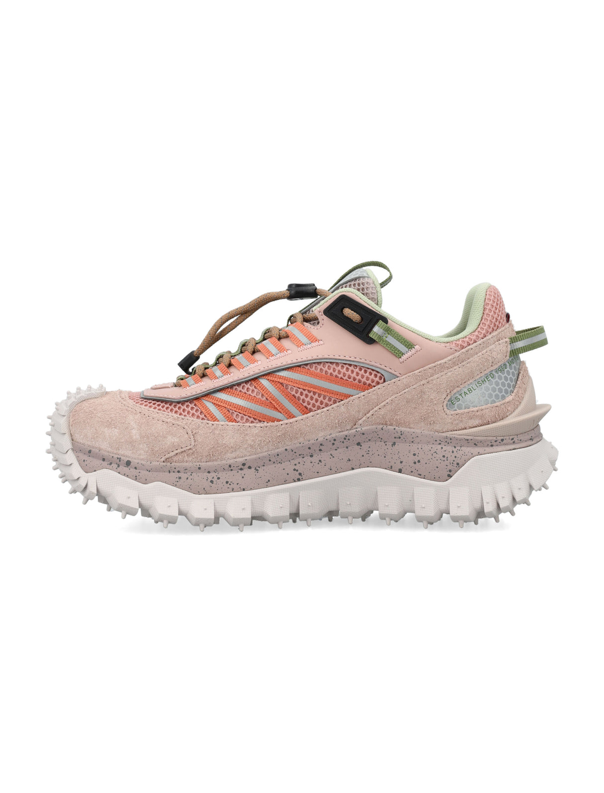 Pink Trailgrip Trainers for Women by MONCLER