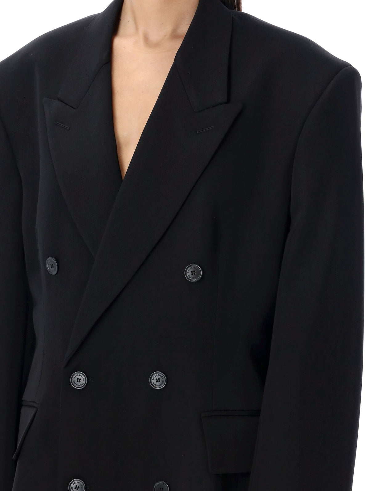 BALENCIAGA Chic and Versatile Clinched Jacket for Women