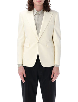 SAINT LAURENT Elegant Men's Formal Blazer in Tan for SS24