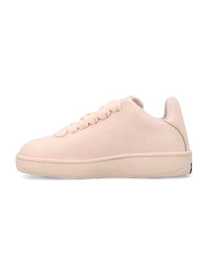 BABY NEON Leather Box Sneakers for Women by Burberry