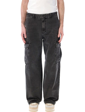 GIVENCHY Low-rise Black Cargo Pants for Men