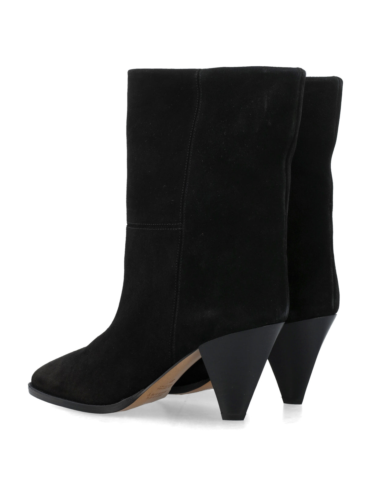 ISABEL MARANT Suede Leather Boots with Conical Heel for Women