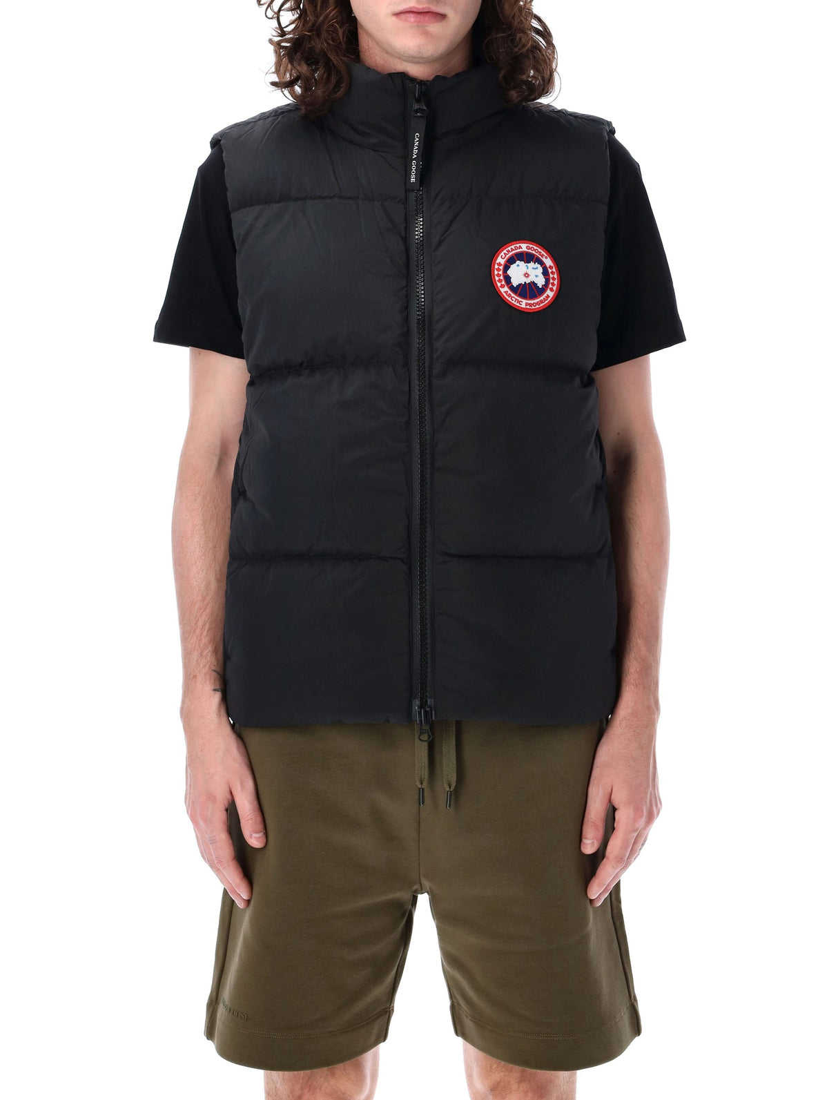 CANADA GOOSE Men's Quilted Puffer Vest - Black SS24