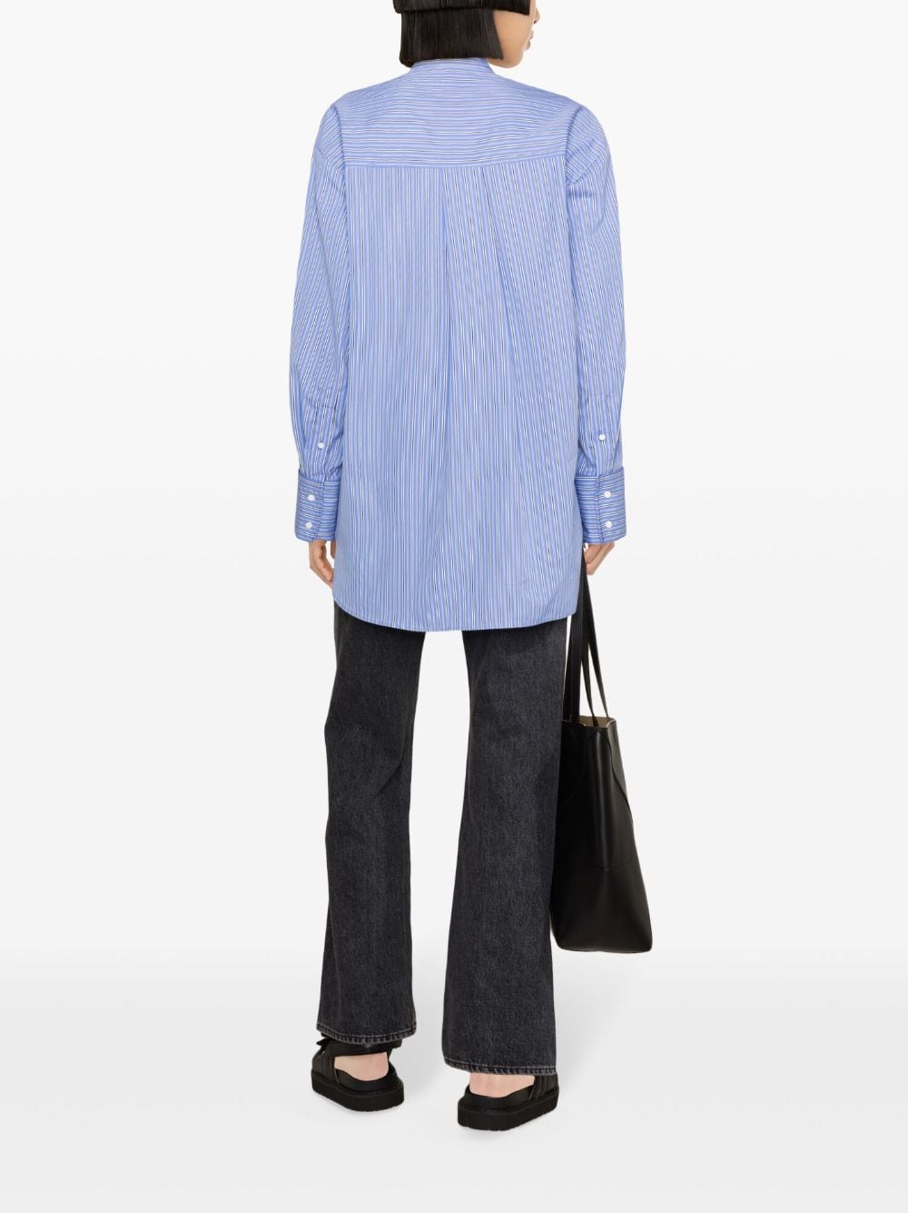 ISABEL MARANT Navy Striped Cotton Shirt for Women - SS24 Collection