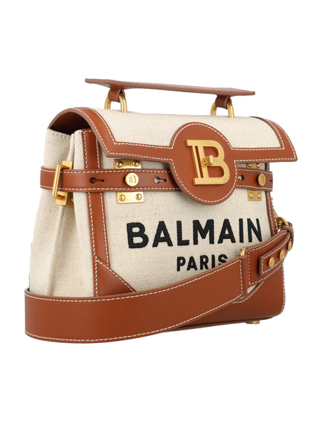 BALMAIN B-BUZZ 23 CANVAS Handbag