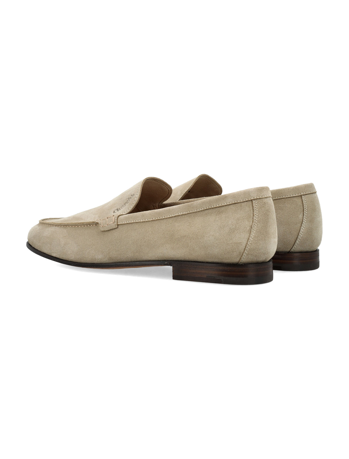 Tan Low Top Suede Loafers for Men by Church's