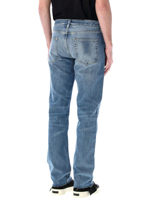 FEAR OF GOD Men's Cotton Collection 8 Jeans - Straight Leg, Indigo Blue