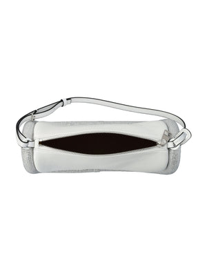 JW ANDERSON Crystal-Embellished Leather Shoulder Bag - SS24 Collection