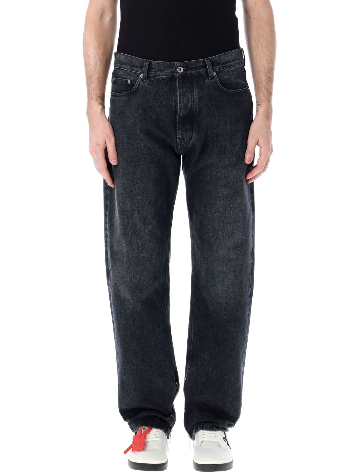 OFF-WHITE Men's SKATE Jeans in Black for SS24