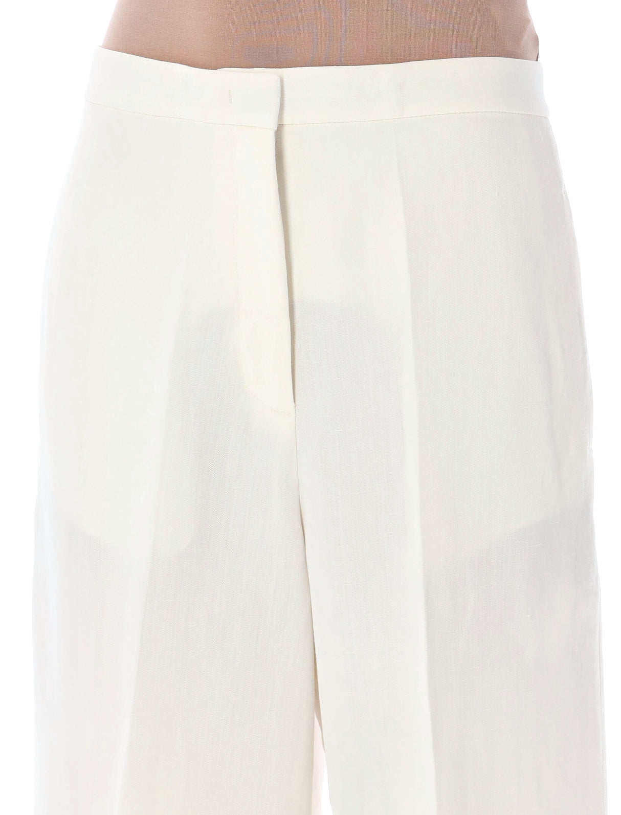 FABIANA FILIPPI Women's White Regular Waist Shorts for SS24