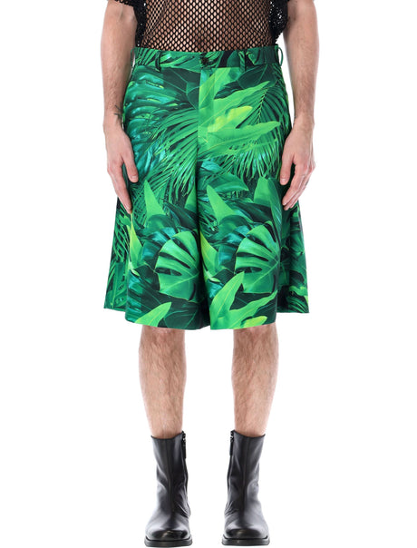 COMME DES GARÇONS HOMME PLUS Men's Printed Bermuda Shorts for SS24 Collection