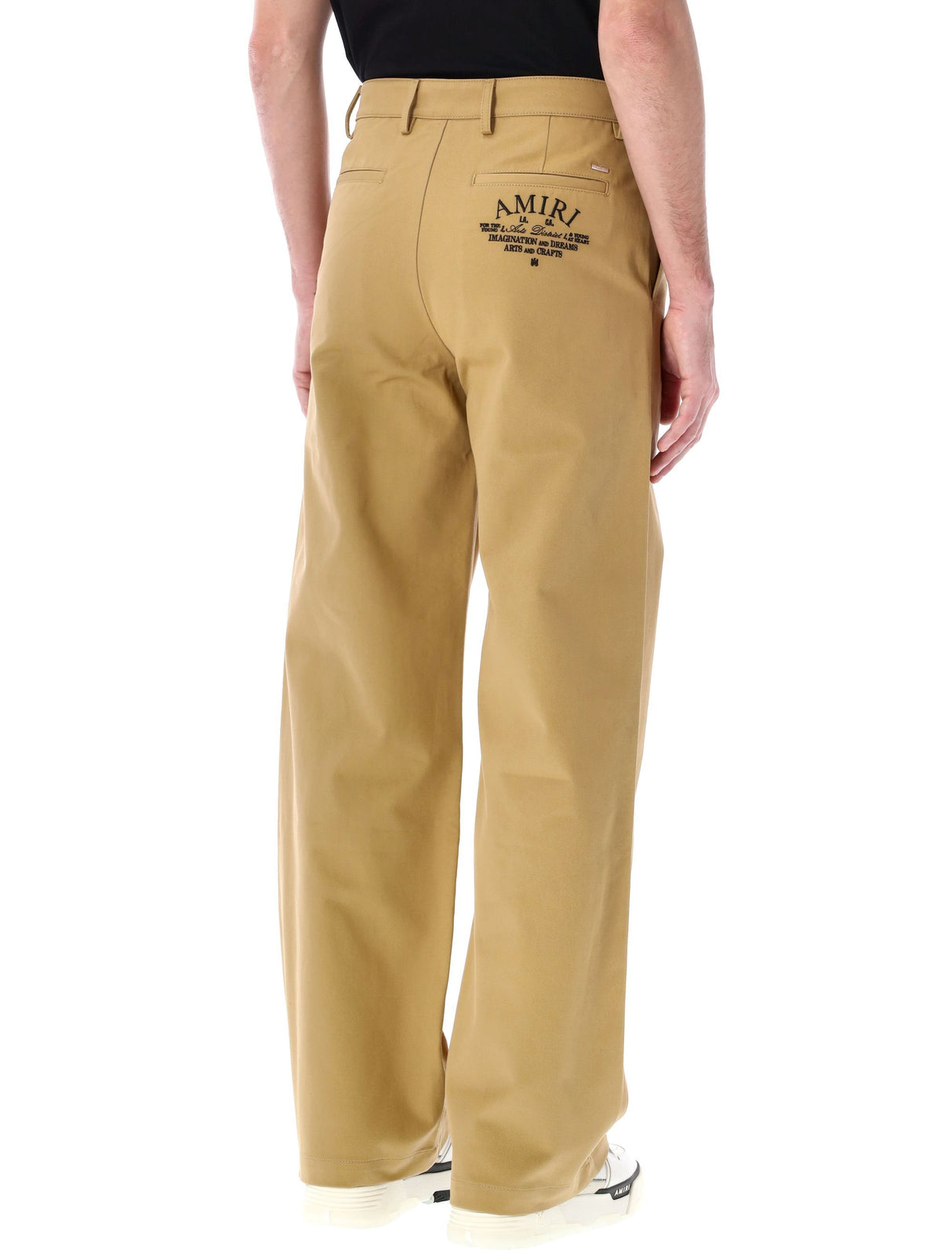 Men's Baggy Chino Pants in Sepiatan by Amiri, SS24