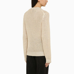 ISABEL MARANT Recycled Polyester Pink Crew-Neck Jumper for Women