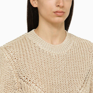 ISABEL MARANT Recycled Polyester Pink Crew-Neck Jumper for Women