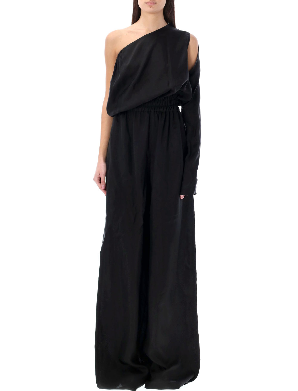 Jumpsuit Một Vai Chéo Cho Nữ