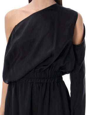 RICK OWENS Asymmetric One-Shoulder Jumpsuit for Women