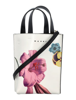 MARNI Floral Print Nano Handbag by a Renowned Fashion House