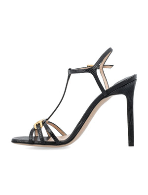 TOM FORD Stamped Lizard Leather Whitney Sandal