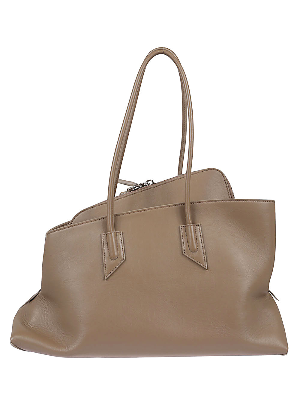 THE ATTICO Medium Leather Tote Handbag