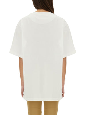 THE ATTICO Oversized Cotton T-Shirt - Size 38