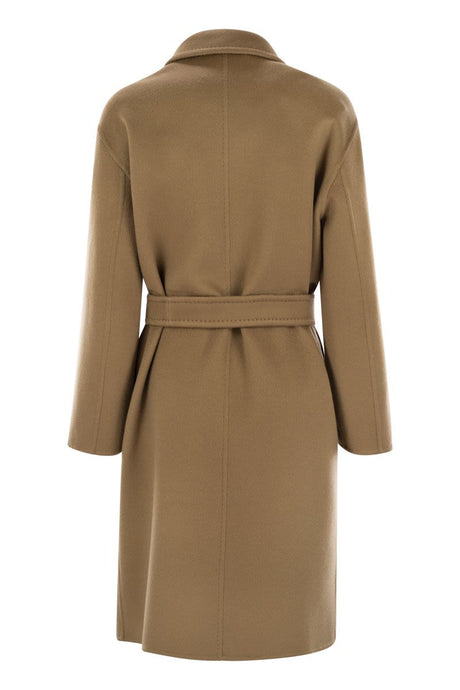 MAX MARA Cashmere Midi Jacket with Belt