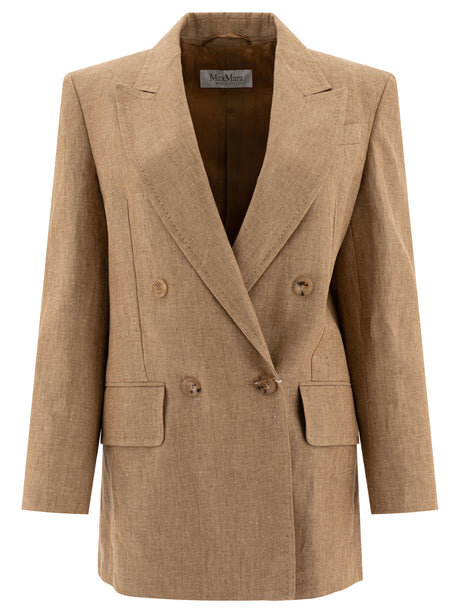 MAX MARA Collared Button-Up Jacket for Women