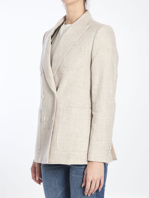 MAX MARA Double-Breasted Mini Jacket - Women's Size 42