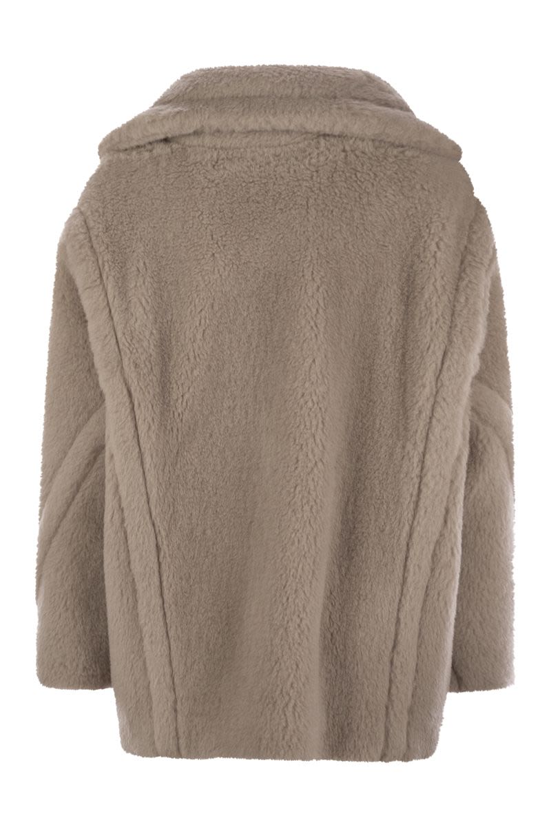 MAX MARA Mini Teddy Bear Icon Jacket in Alpaca and Wool