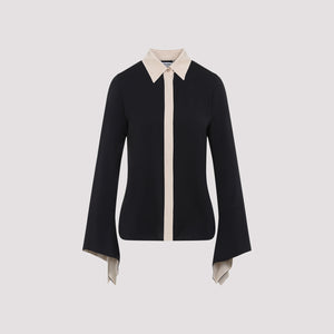 MAX MARA Bicolor Silk Shirt for Women