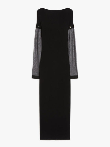 MAX MARA SPORTMAX Chic Knit Dress for Women - SS25 Collection