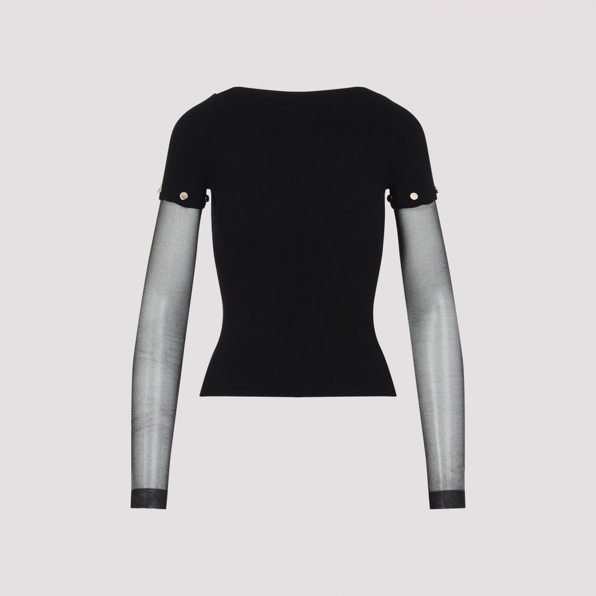 MAX MARA SPORTMAX Transparent Sleeves Mini Top